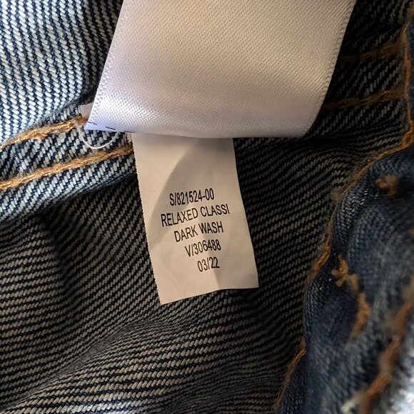 OLD NAVY Jacket Women's‎ M Blue Denim Trucker Westerncore Pockets Casual - Picture 10 of 12